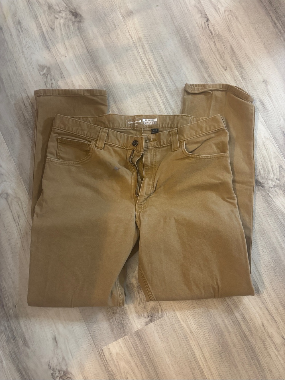 Carhartt Men's Khaki/Tan Chino Pants